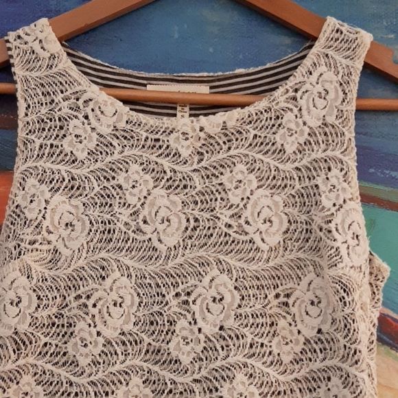 Monteau Los Angeles size SM lace dress - Picture 2 of 7